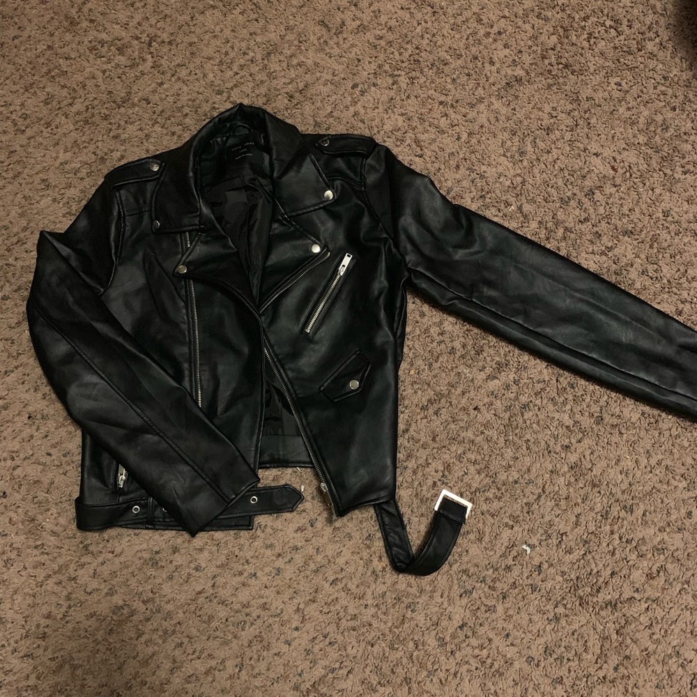 Leather jacket